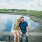 Couple on the Cotton Dock at Boone Hall