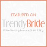 Trendy Bride Badge